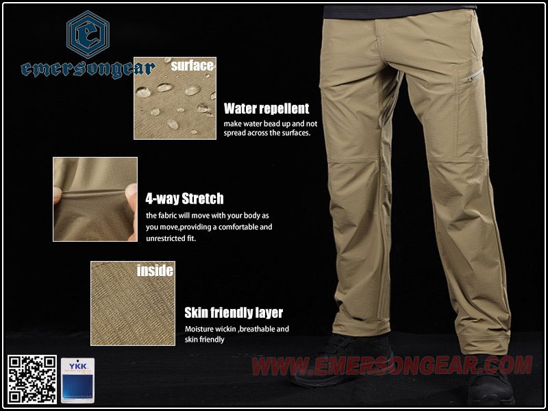 Легкие тактические брюки Emersongear "Whale Shark" RG