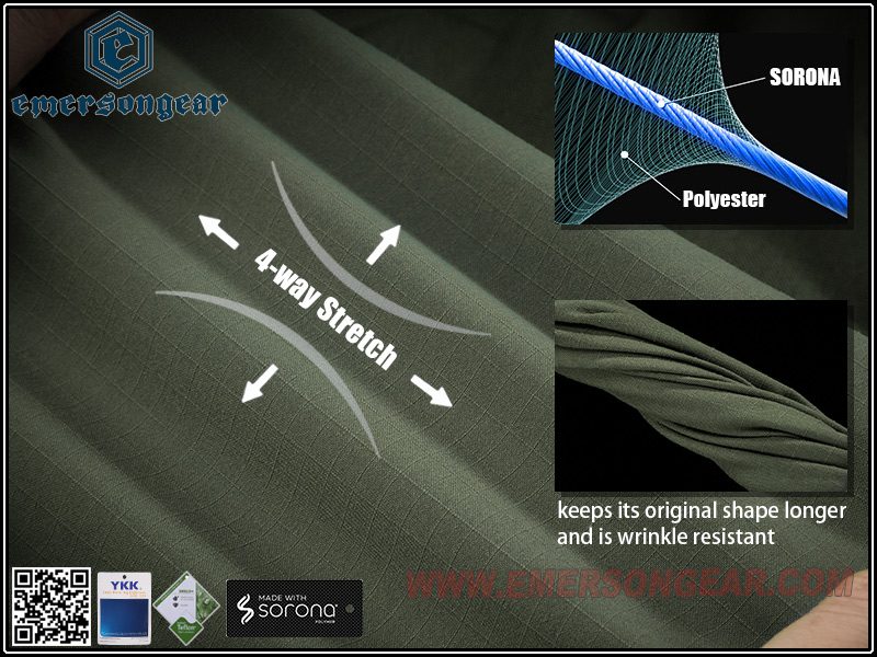 Тактические брюки Emersongear Blue Label "Antelope" BK